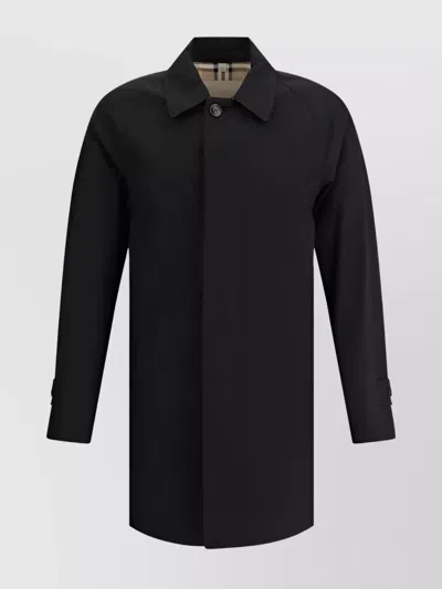 BURBERRY COTTON CAMDEN COAT BACK VENT