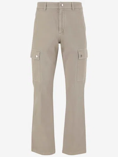 BURBERRY COTTON CARGO PANTS