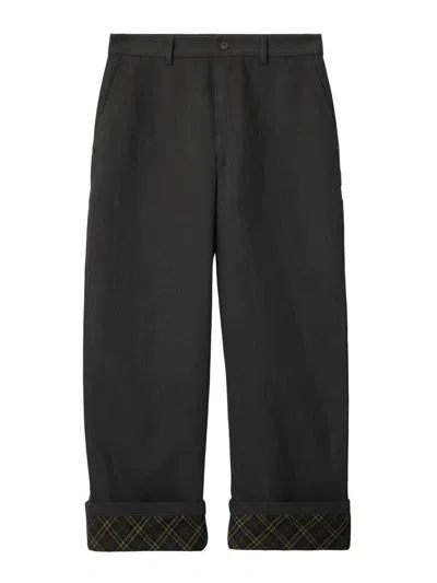 BURBERRY PANTALÓN CASUAL - NEGRO