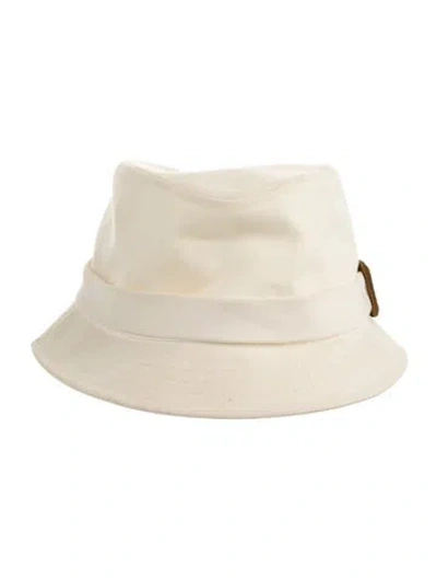 Pre-owned Burberry Cotton Casual Bucket Hat In Neutral