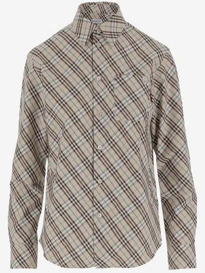 BURBERRY COTTON CHECK SHIRT
