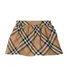 Burberry Kids Skirts Grey In Multi