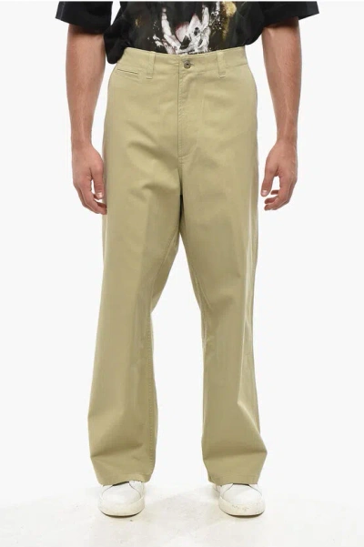 Burberry Trousers In Brown