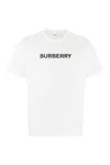 Burberry Oversized T-shirt That Sports The House Logo On The Front
