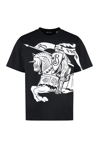 BURBERRY BURBERRY COTTON CREW-NECK T-SHIRT