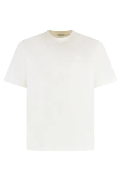 Burberry Cotton Crew-neck T-shirt In Multi