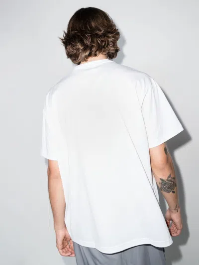 Burberry Cotton Crew-neck T-shirt In White