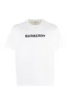 BURBERRY BURBERRY COTTON LOGO T-SHIRT