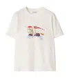 Burberry Crystal-embellished T-shirt In White