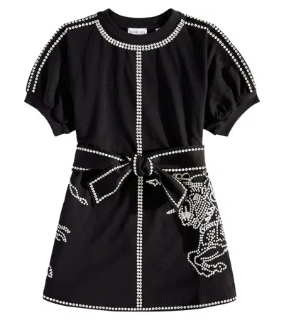 Burberry Kids' Cotton Dress In Black