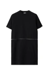 Burberry Cotton Dress In Black