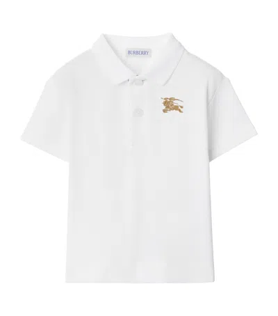 BURBERRY COTTON EKD POLO SHIRT