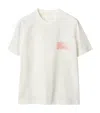 Burberry Ekd Cotton T-shirt In White