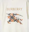 Burberry Short Sleeves T-shirt With Logo In Brown