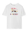 Burberry Ekd Cotton T-shirt In White