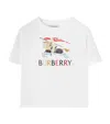 Burberry Ekd Cotton T-shirt In White