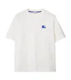 Burberry Cotton Ekd T-shirt In White