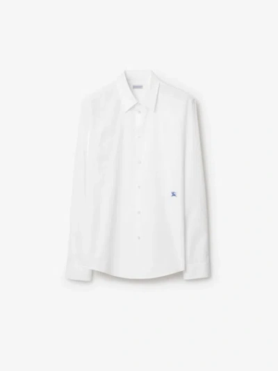 Burberry Cotton Formal Shirt In White