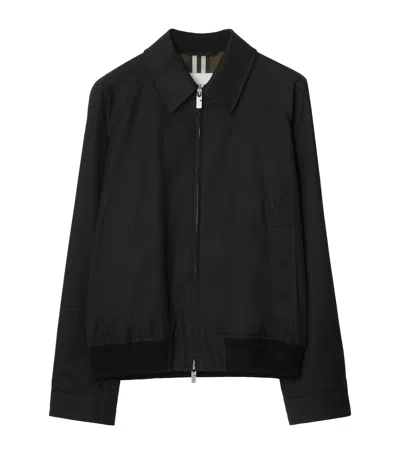 BURBERRY COTTON GABARDINE CHESTER HARRINGTON JACKET