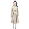 BURBERRY BURBERRY COTTON GABARDINE STEP-THROUGH DOUBLE-BREASTED TRENCH COAT
