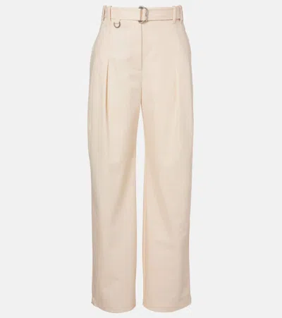 Burberry Cotton Gabardine Tapered Pants