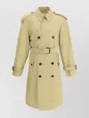 Burberry Medium Cotton Gabardine Trench Coat
