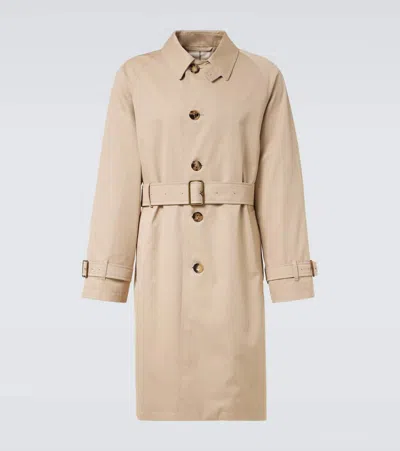 Burberry Trenchcoat Aus Baumwollgabardine In Beige