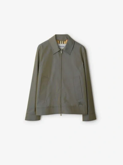 Burberry Cotton Harr In Green
