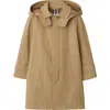 Burberry Childrens Nylon Cotton Car Coat