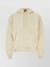 BURBERRY COTTON HOODED SWEATSHIRT WITH DRAWSTRING AND POUCH POCKET