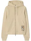 Burberry Drawstring Hood Jersey Texture Hoodie