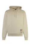 Burberry Hoodie With Drawstring Hood And Kangaroo Pocket In Beige