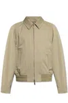 Burberry Cotton Jacket With Collar And Pockets