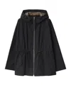 Burberry Cotton Jacket In Black