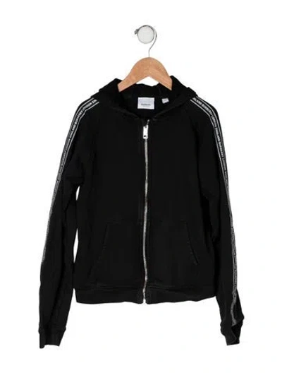 Pre-owned Burberry Kids' Cotton Jacket In Black