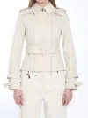 Burberry Women Cotton Jacket In White