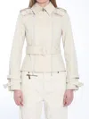 Burberry Women Cotton Jacket In White