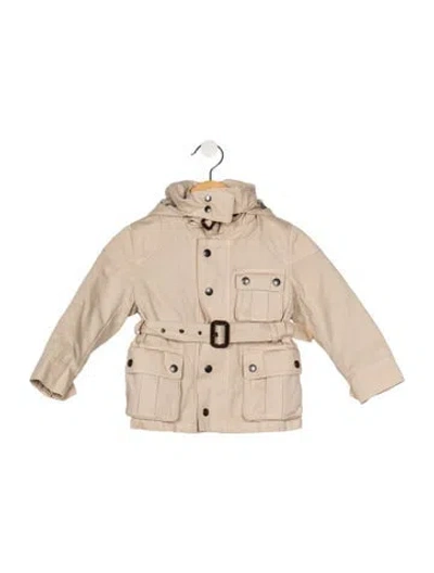 Pre-owned Burberry Babies' Cotton Jacket W/tags In Neutrals