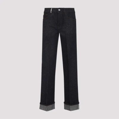 Burberry Cotton Jeans 26 In Black