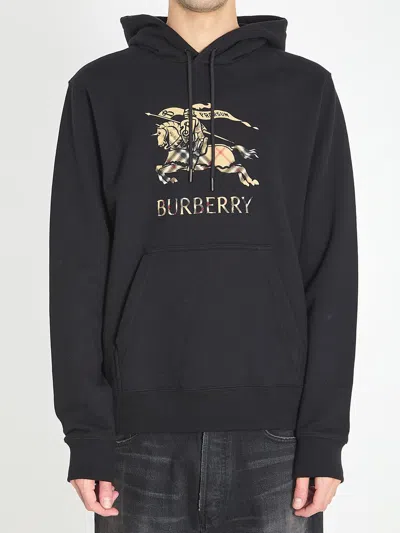 BURBERRY COTTON JERSEY HOODIE