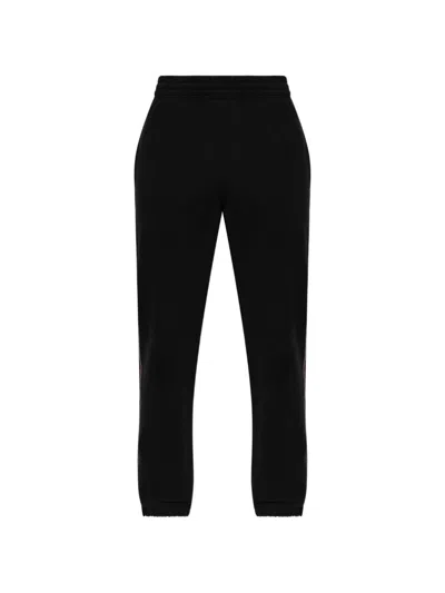 Burberry Cotton Joggers In Black