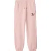 Burberry Cotton Jogging Pants In Bouquet