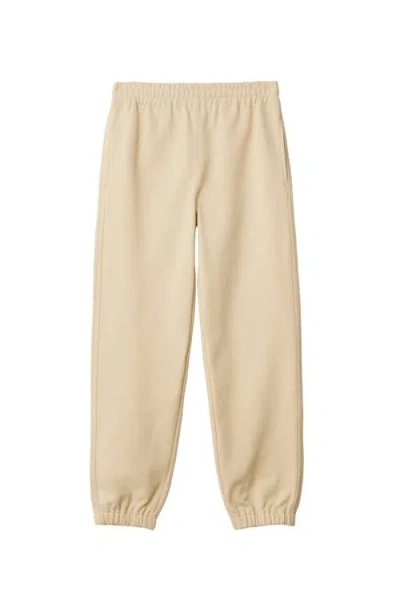 Burberry Cotton Jogging Pants In Nutmeg