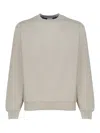Burberry Long Sleeve Jersey Sweatshirt In Lichen