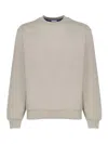 Burberry Long Sleeve Jersey Sweatshirt In Verde