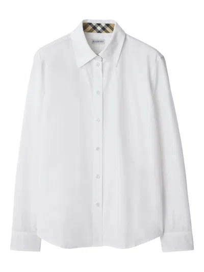 BURBERRY BURBERRY CAMICIA IN POPELINE DI COTONE