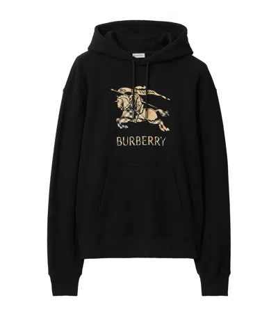 BURBERRY COTTON LOGO EKD SLIM HOODIE