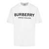 Burberry Cotton Logo Printing Classic Short Sleeve Unisex White In White
