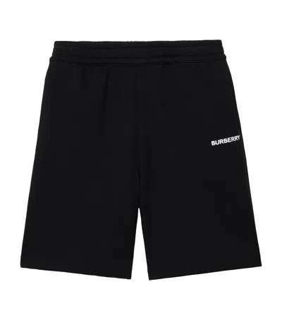 BURBERRY COTTON LOGO SHORTS