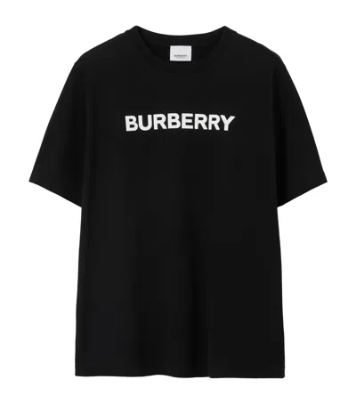 Burberry Cotton T-shirt In Black